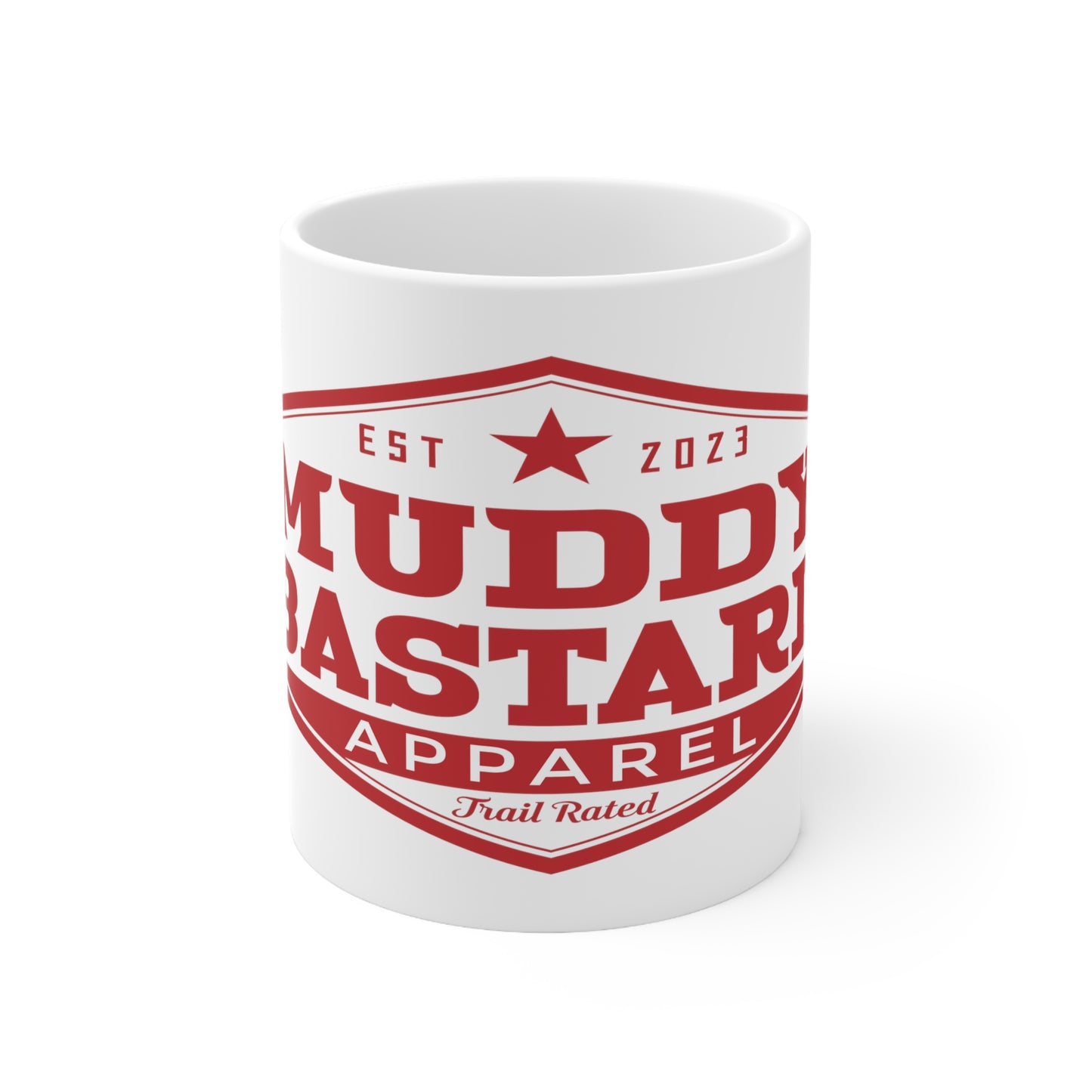 Muddy Bastard Diamond Logo Ceramic Coffee Mug 11oz