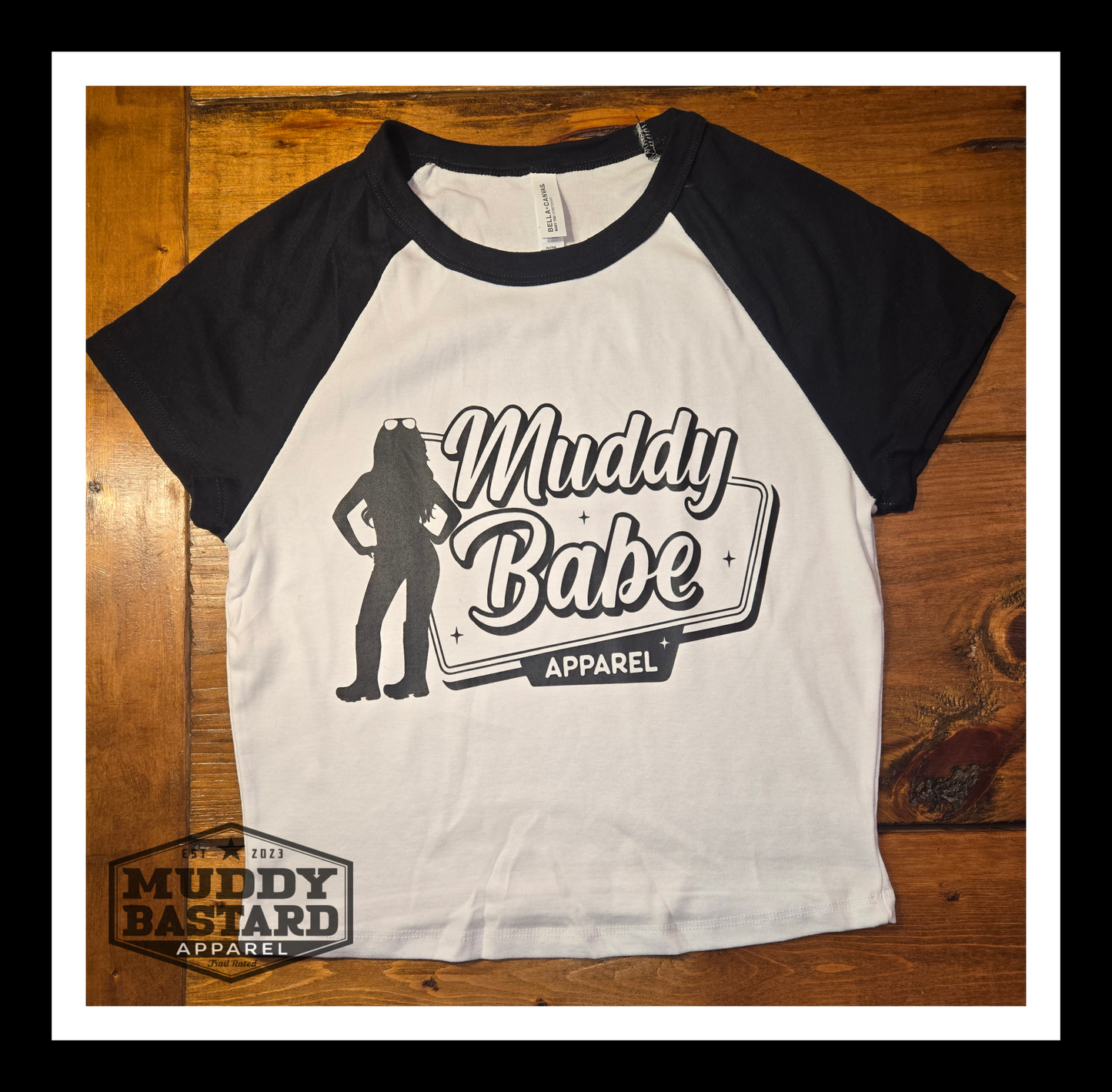 Muddy Babe Logo Babydoll t-shirt