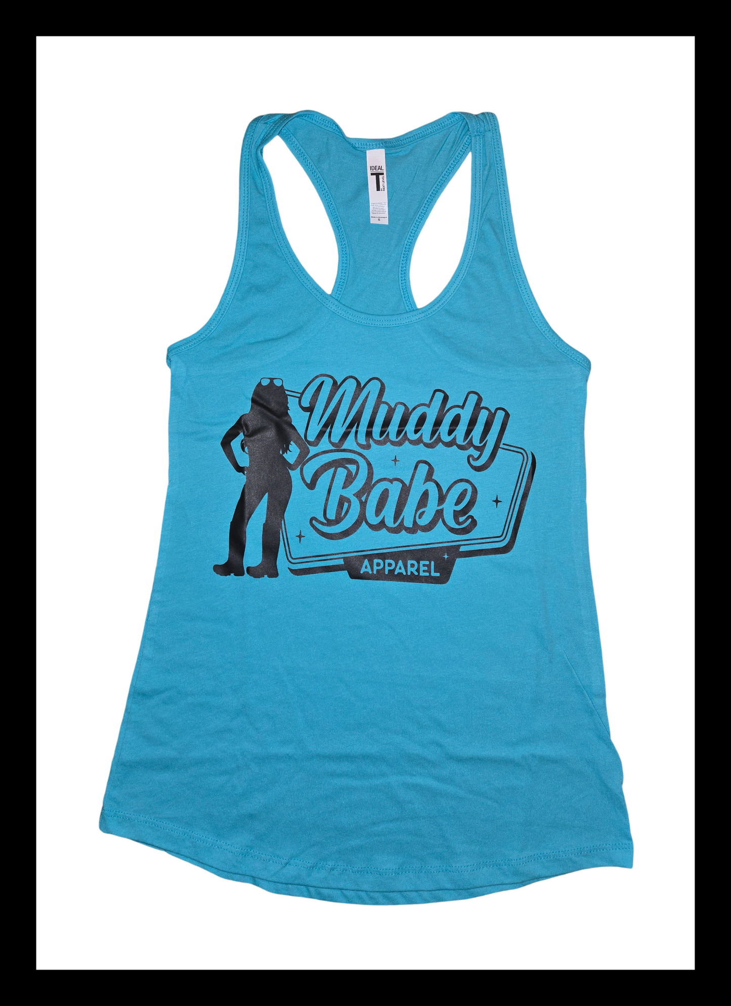 Muddy Babe Tank Top Teal