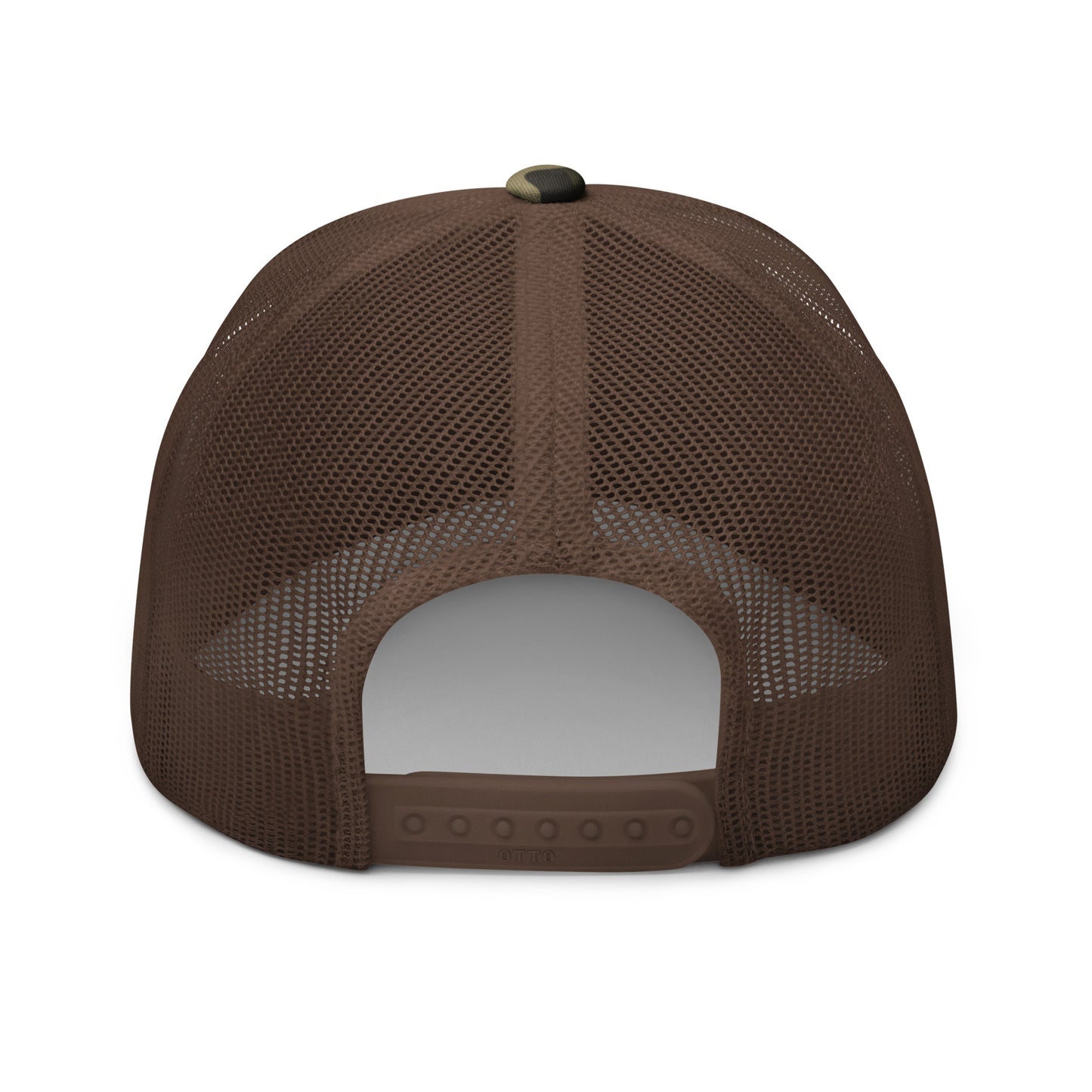 Muddy Bastard Rectangle Logo Camouflage Trucker Hat
