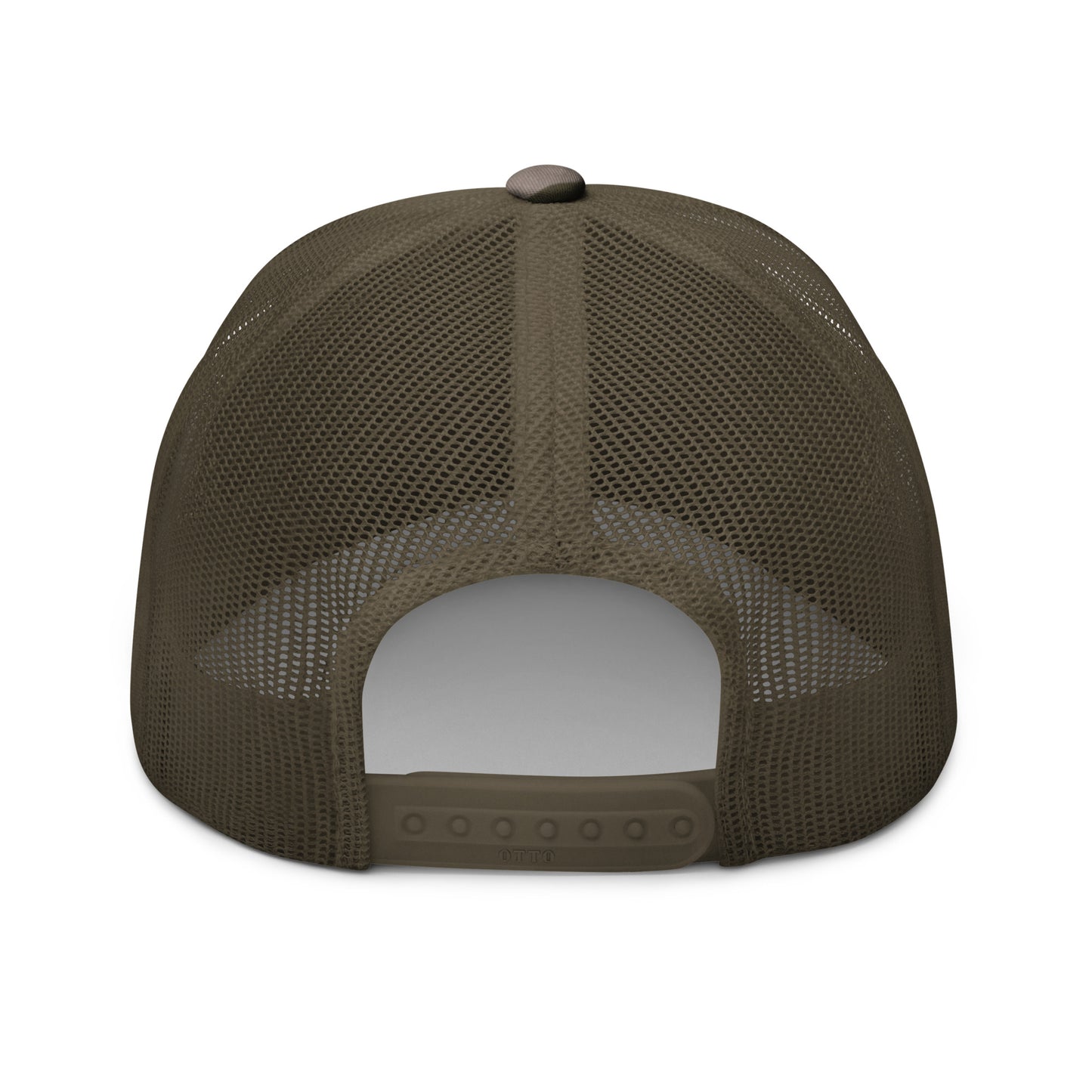Muddy Bastard Rectangle Logo Camouflage Trucker Hat