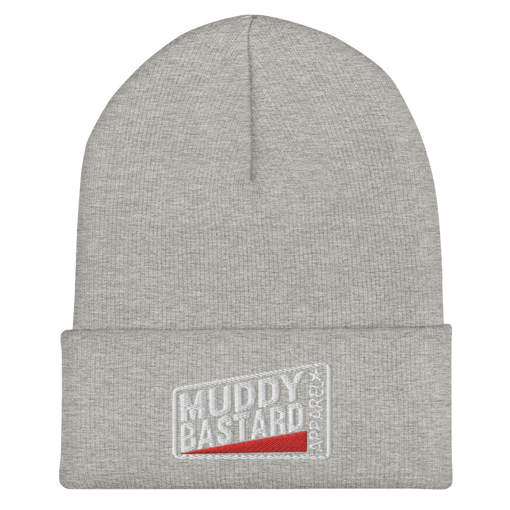 Muddy Bastard Embroidered Logo Cuffed Beanie