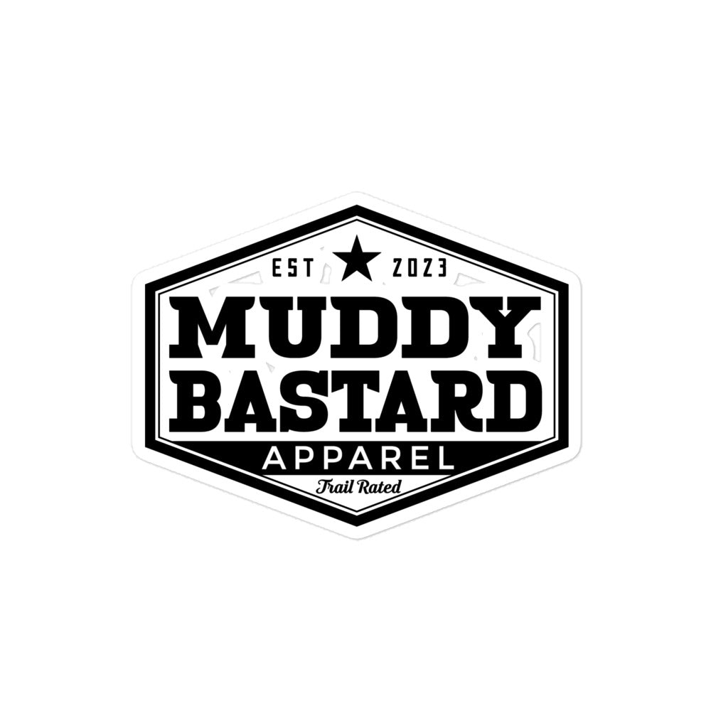 Muddy Bastard Diamond Logo Sticker