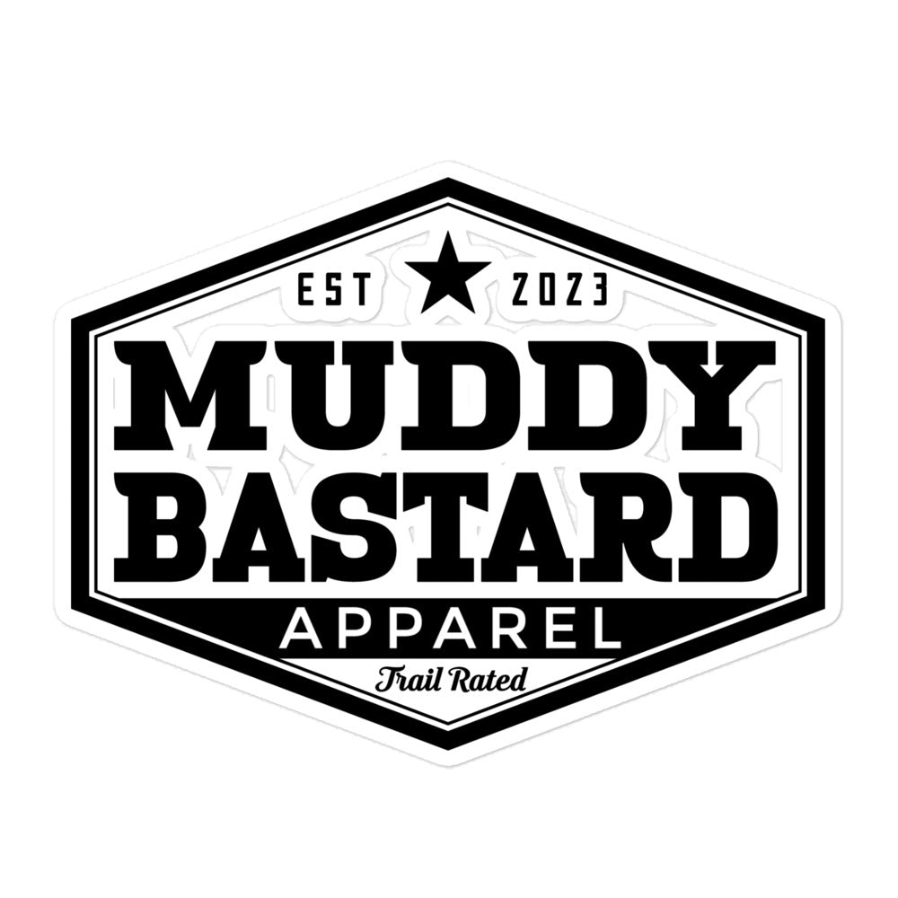 Muddy Bastard Diamond Logo Sticker