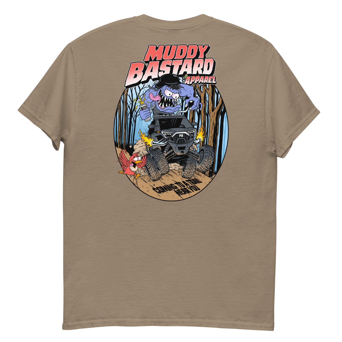 Muddy Bastard "Coming to a trail near you" T-shirt