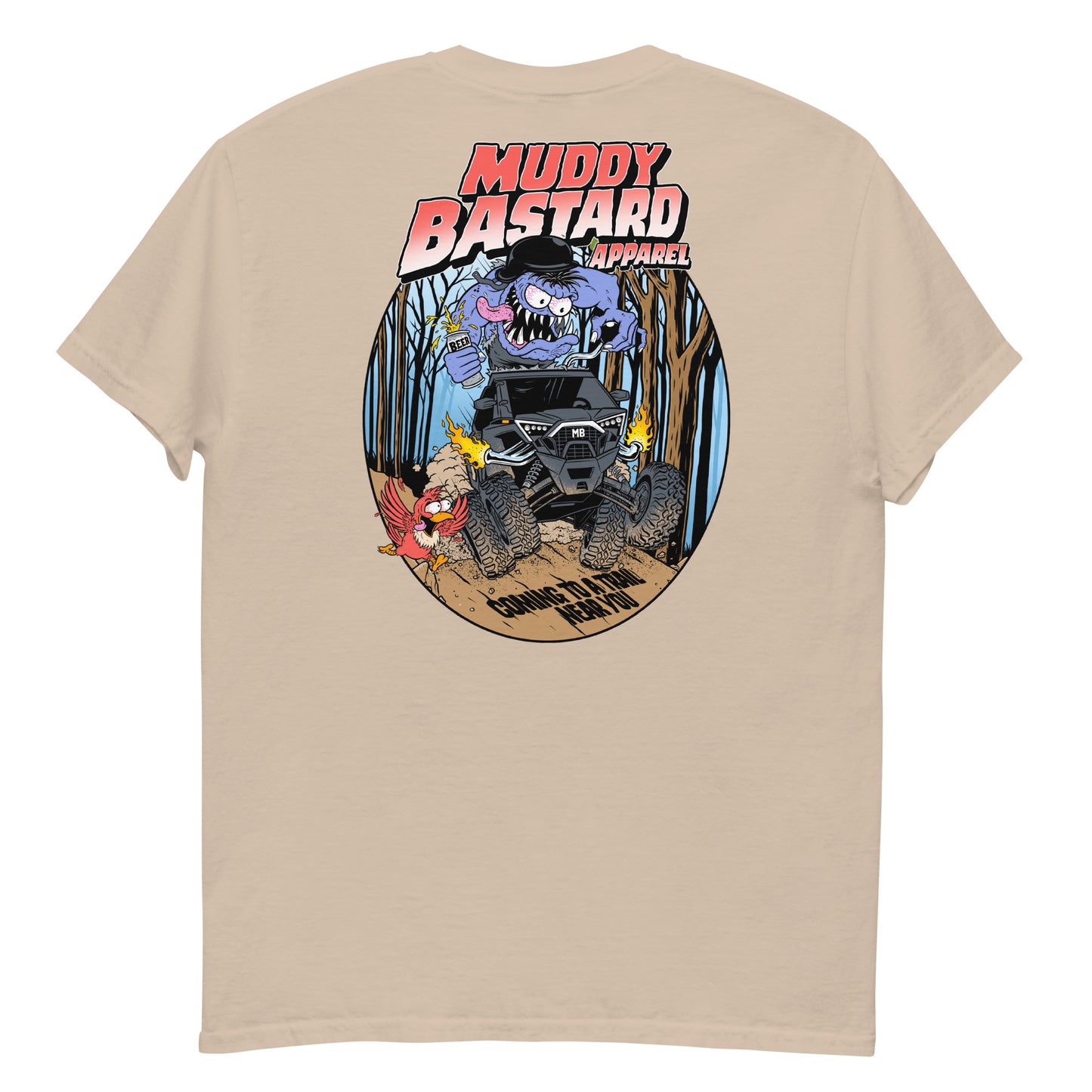 Muddy Bastard "Coming to a trail near you" T-shirt