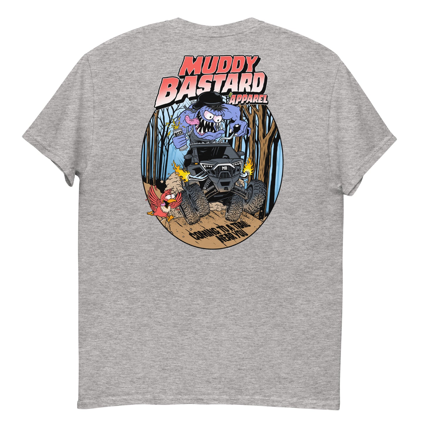 Muddy Bastard "Coming to a trail near you" T-shirt