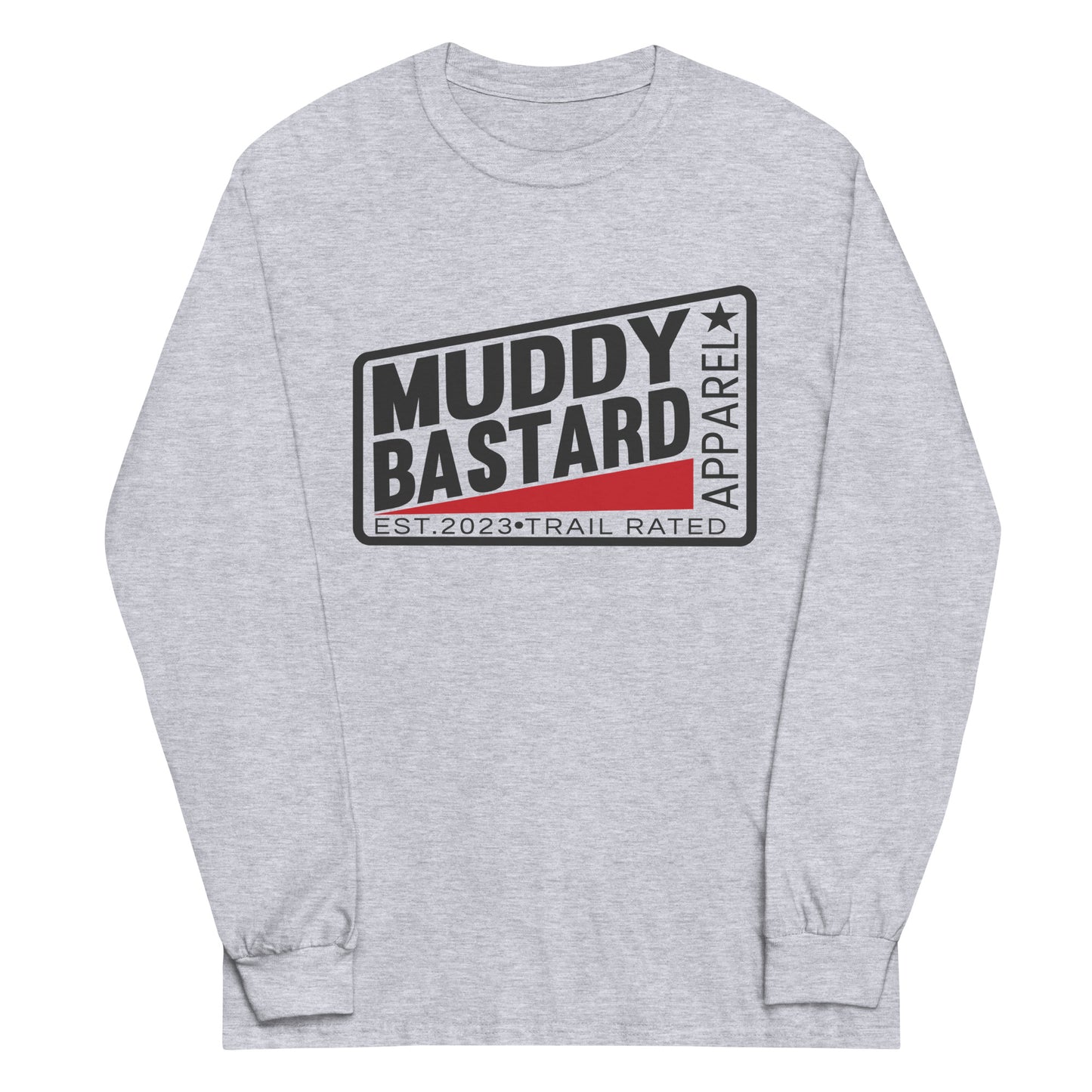 Muddy Bastard Rectangle Logo Long Sleeve T-Shirt