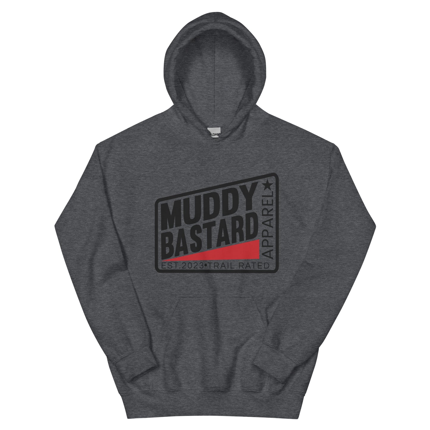 Muddy Bastard Rectangle Unisex Hoodie