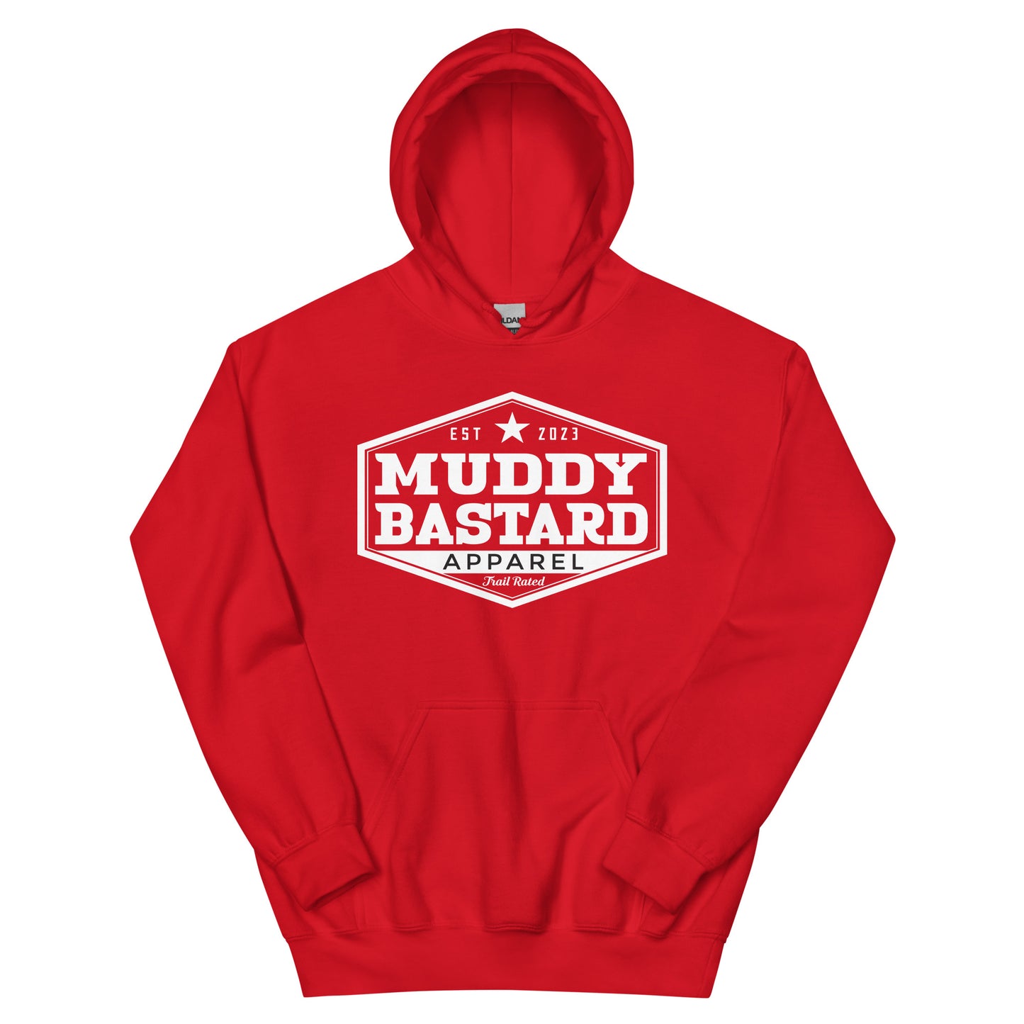 Muddy Bastard White Diamond Logo Unisex Hoodie