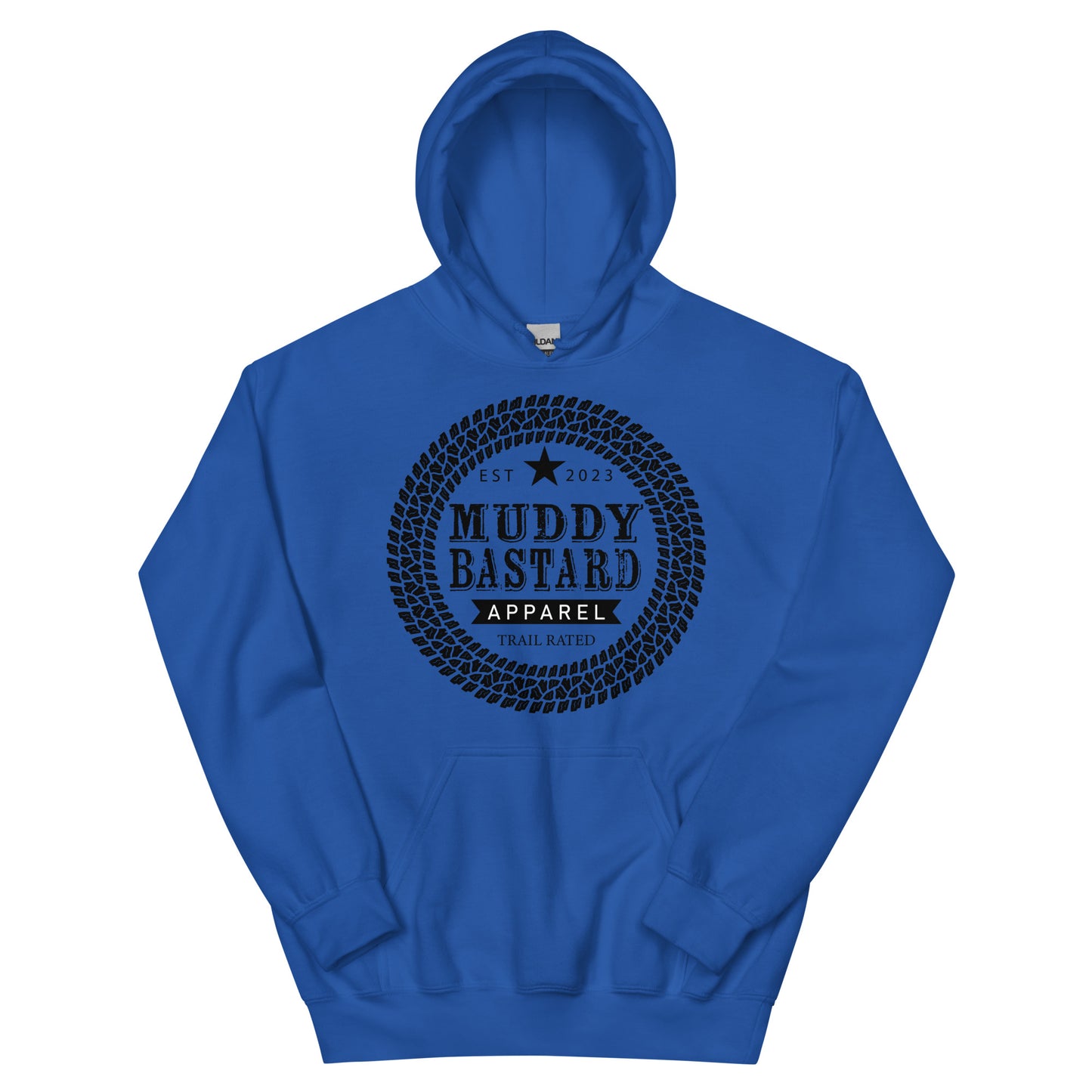 Muddy Bastard Round Logo Unisex Hoodie