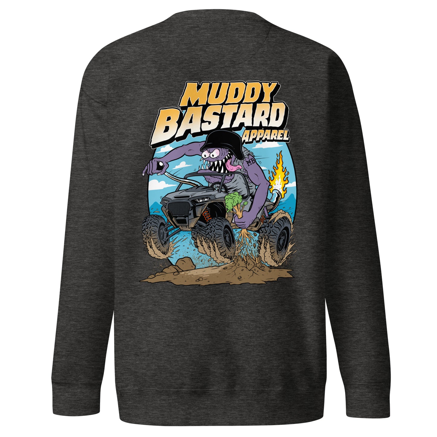 Muddy Bastard "Lead Foot Larry" Crew Sweatshirt