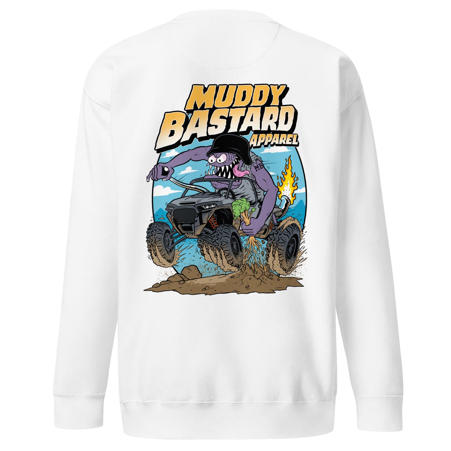 Muddy Bastard "Lead Foot Larry" Crew Sweatshirt