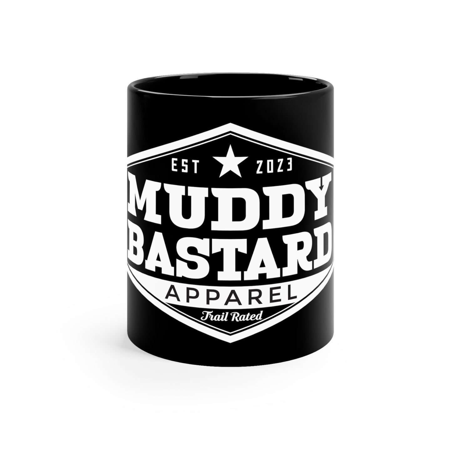 Muddy Bastard Diamond Logo Ceramic Coffee Mug 11oz