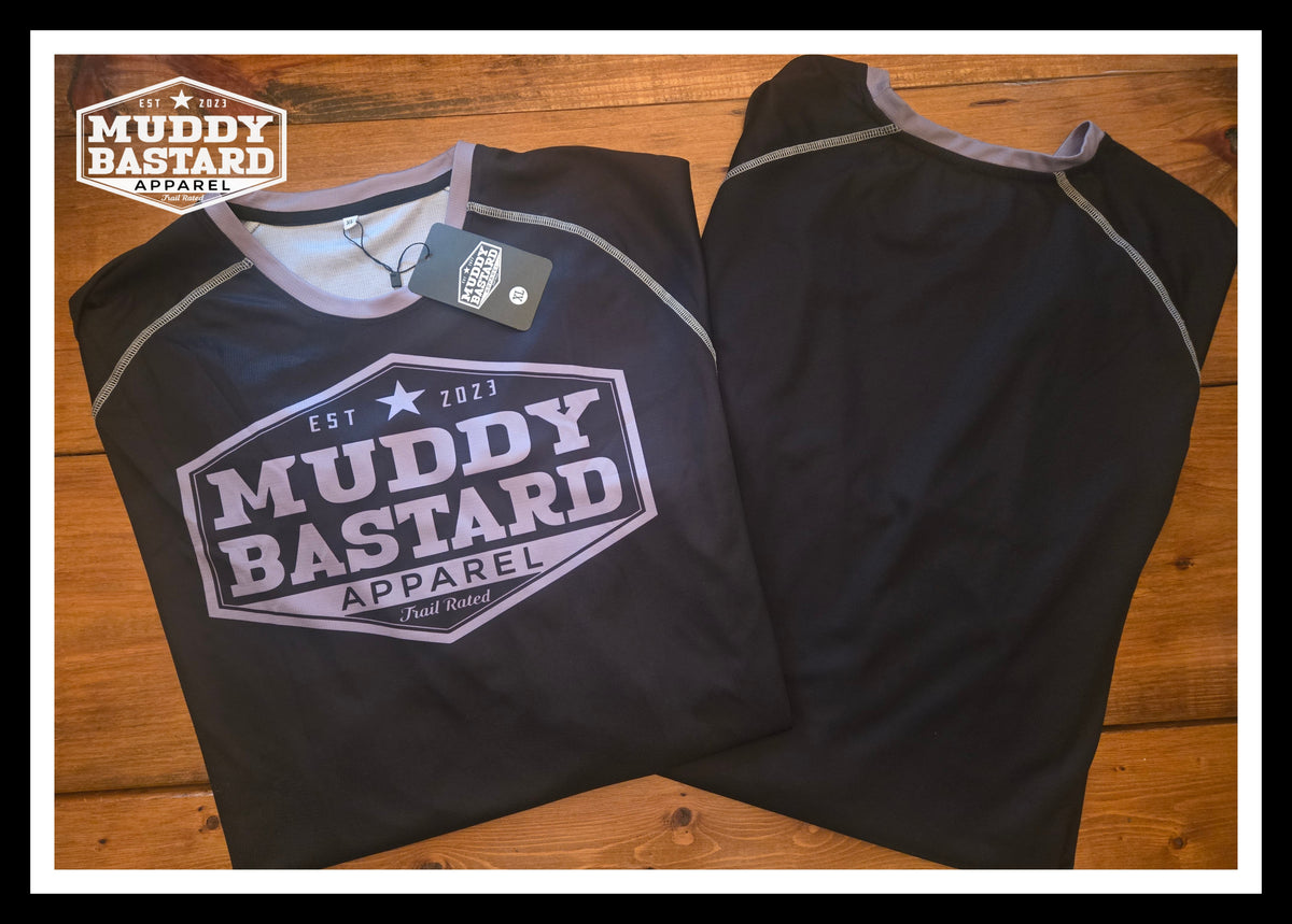 Muddy Bastard Motorcross Jersey (Grey & Black)