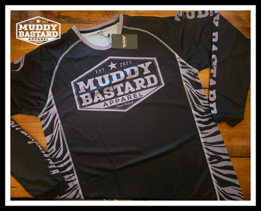 Muddy Bastard Motorcross Jersey (Grey & Black)