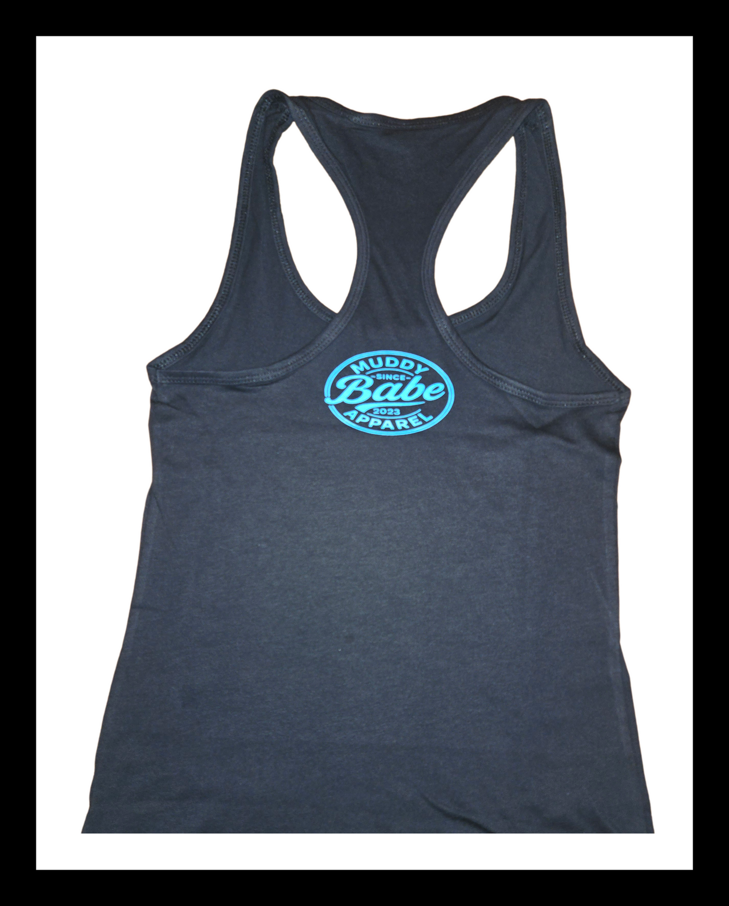 I Like It Dirty Muddy Babe Tank Top (Blue)