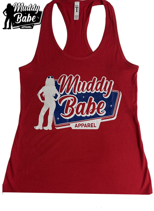 Muddy Babe Patriotic Tank Top