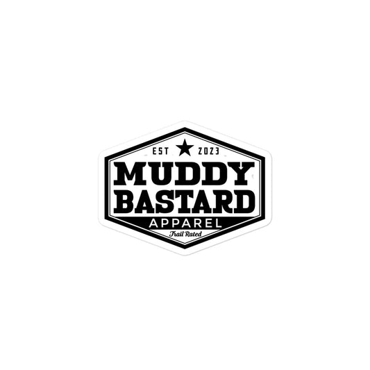 Muddy Bastard Diamond Logo Sticker