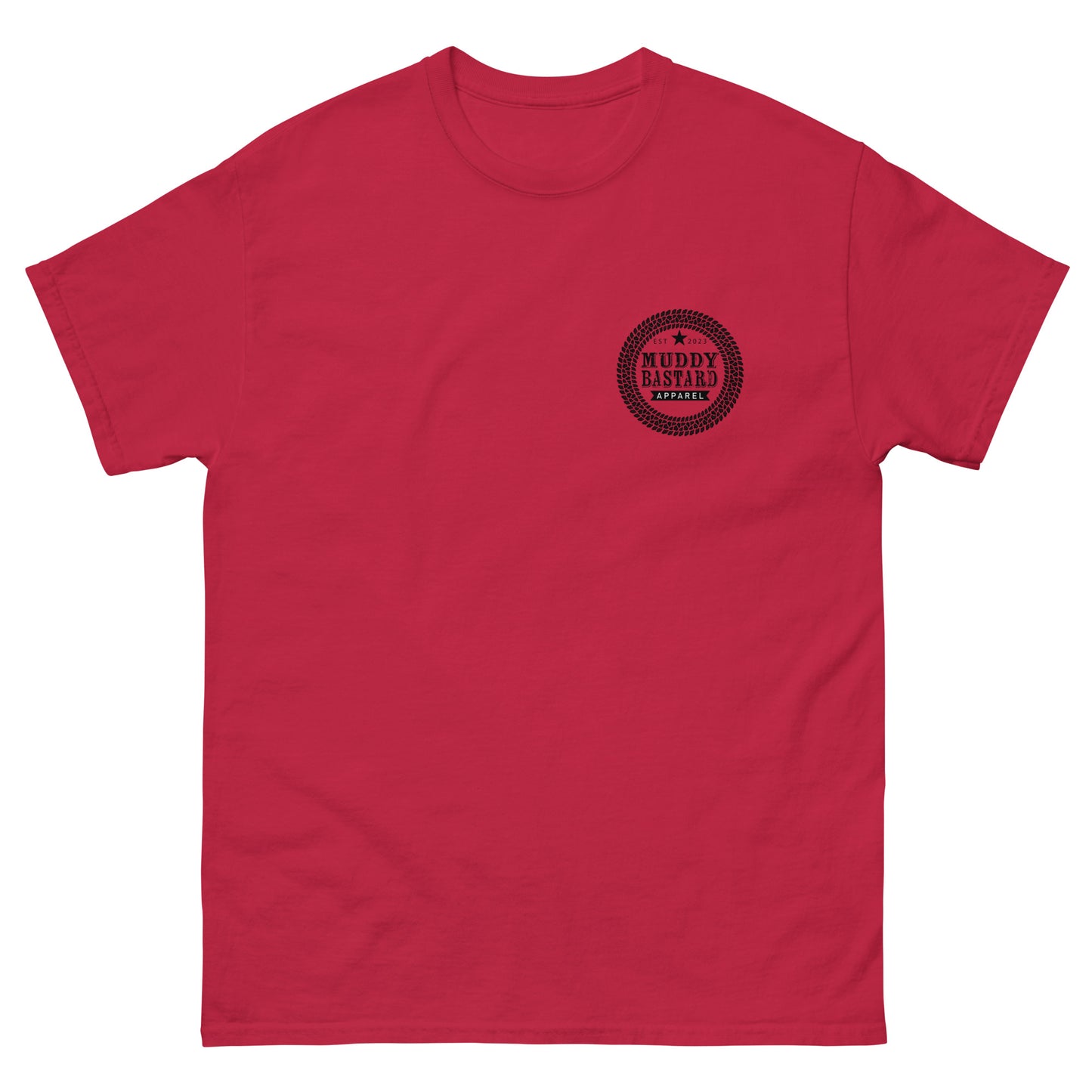 Muddy Bastard Round Logo t-shirt (Front/Back)