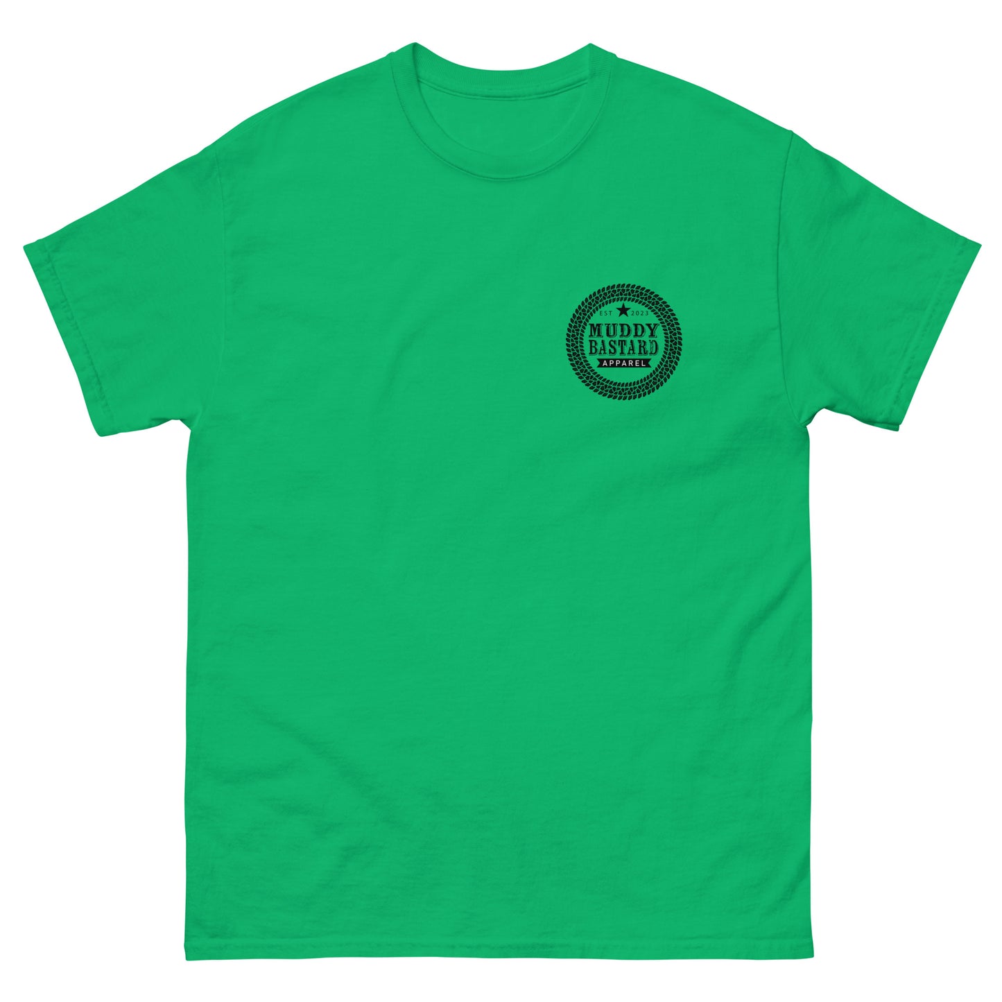 Muddy Bastard Round Logo t-shirt (Front/Back)