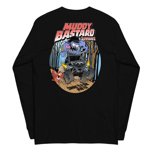 Muddy Bastard "Coming to a Trail Near You"  Long Sleeve T-Shirt