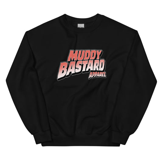 Muddy Bastard "Coming to a Trail Near You" Crew Sweatshirt Large Logo
