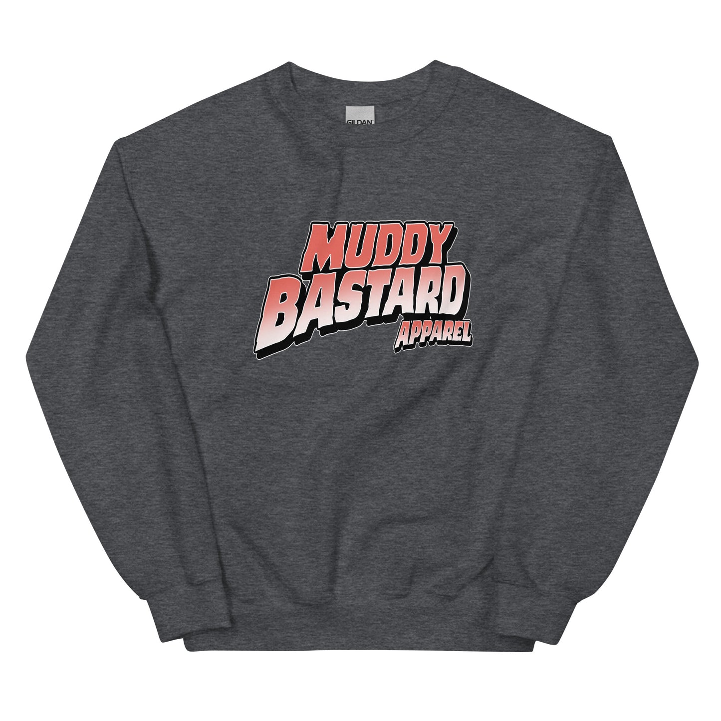 Muddy Bastard "Coming to a Trail Near You" Crew Sweatshirt Large Logo