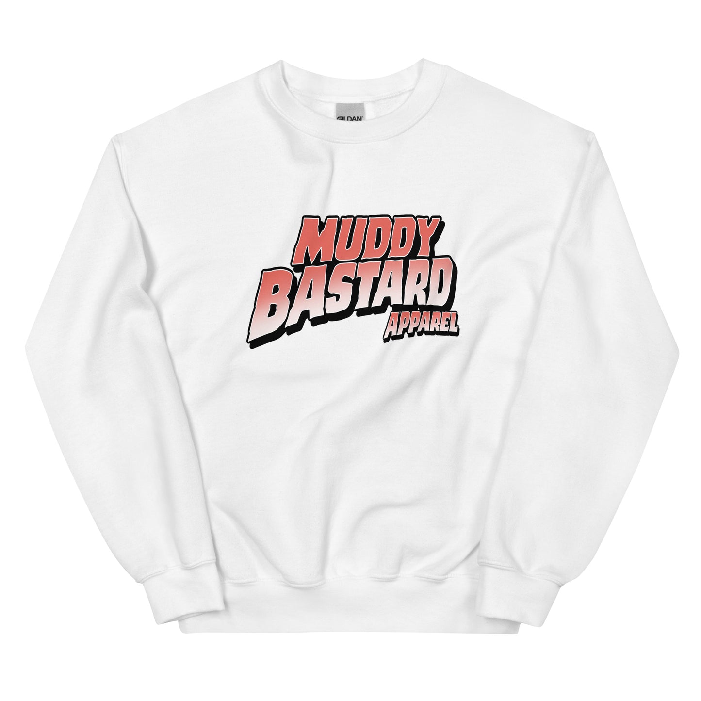 Muddy Bastard "Coming to a Trail Near You" Crew Sweatshirt Large Logo