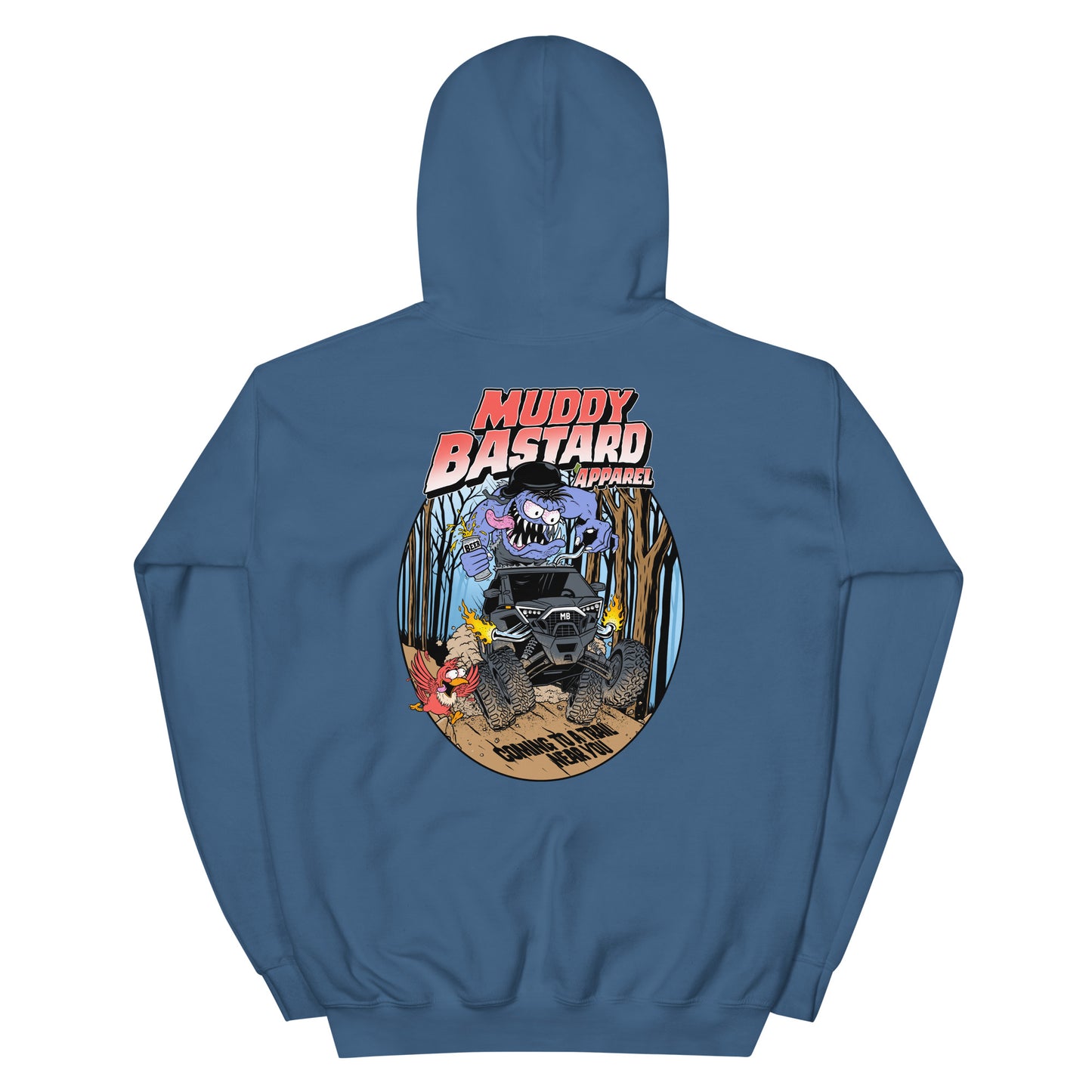Muddy Bastard "Coming to A Trail Near You"  Hoodie