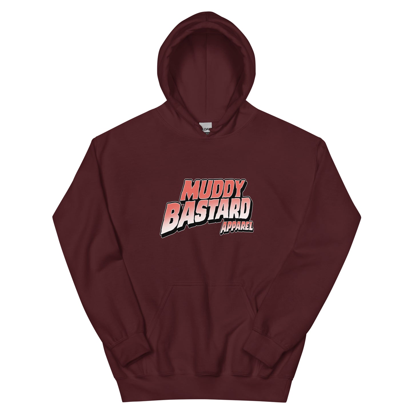 Muddy Bastard "Coming to A Trail Near You"  Hoodie Large Logo