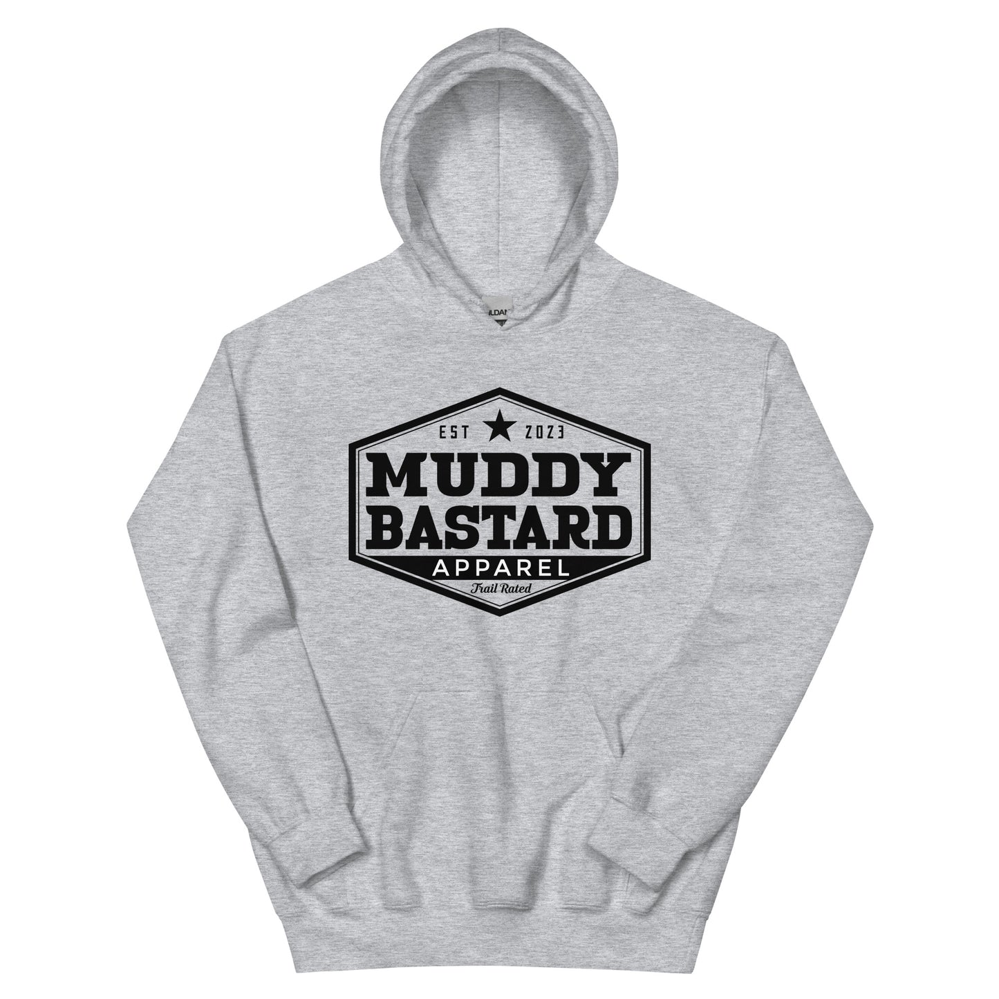 Muddy Bastard Black Diamond Logo Unisex Hoodie