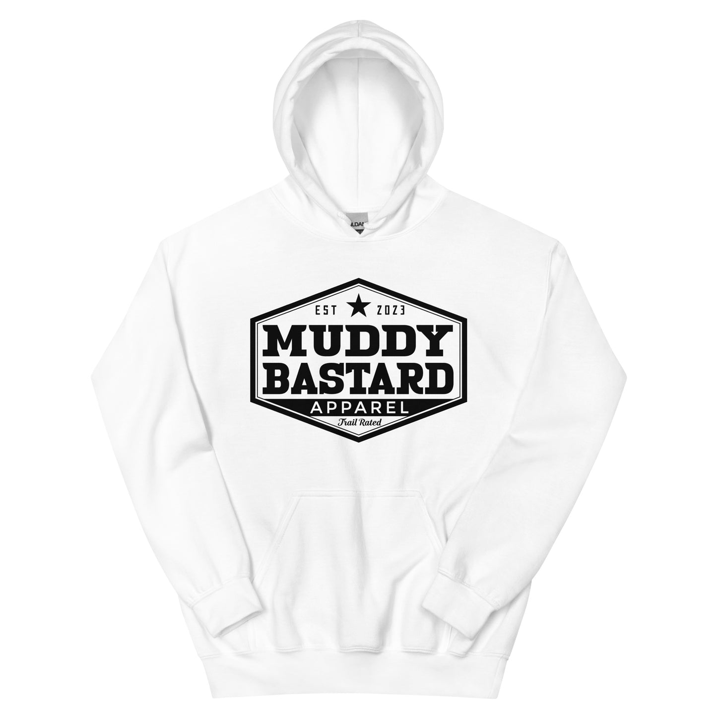 Muddy Bastard Black Diamond Logo Unisex Hoodie