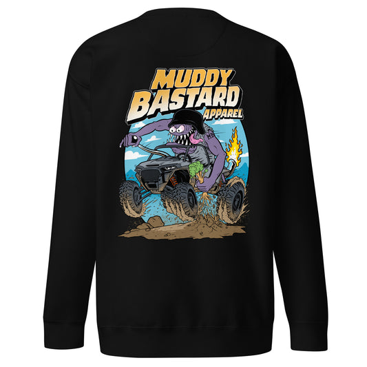 Muddy Bastard "Lead Foot Larry" Crew Sweatshirt